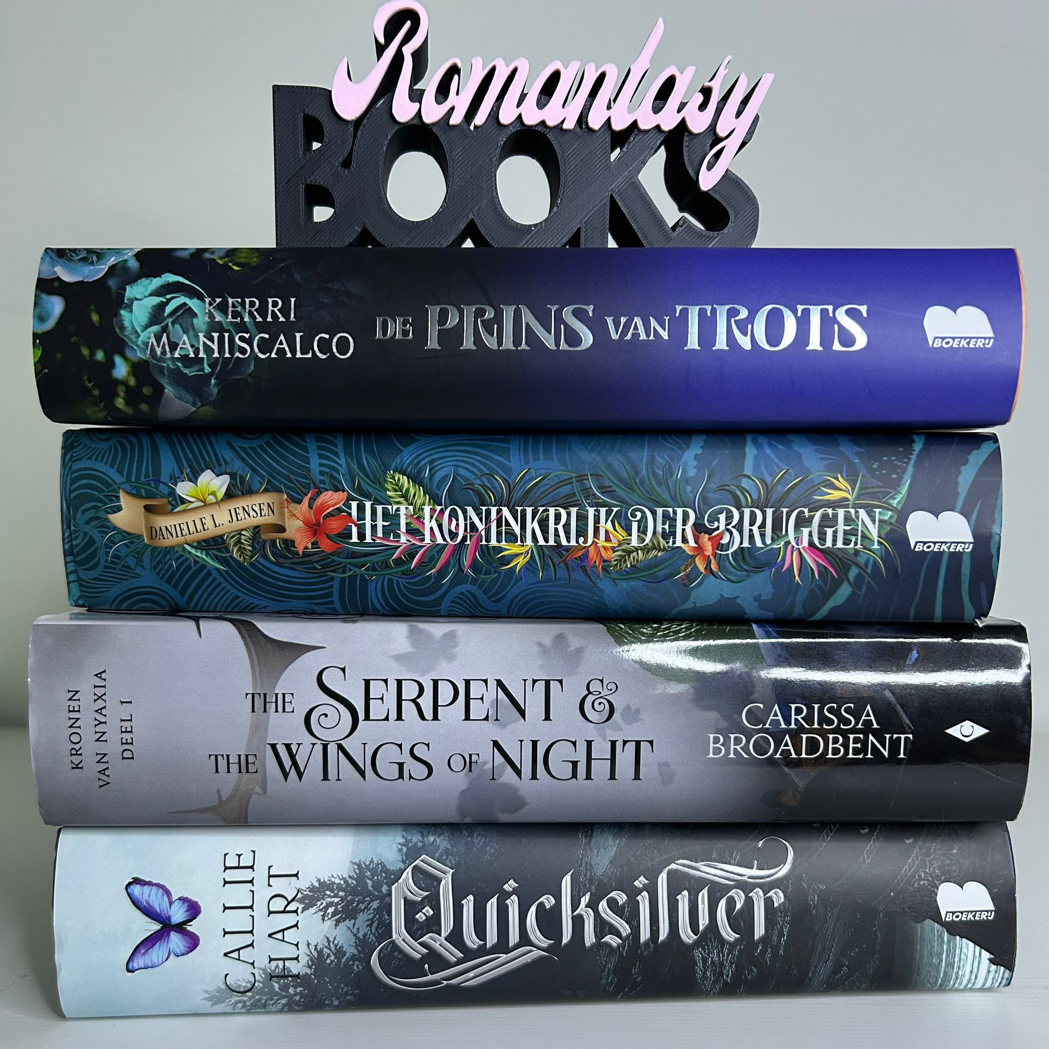 Word Art 'Romantasy Books'