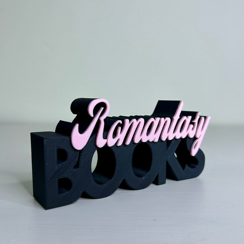 Word Art 'Romantasy Books'
