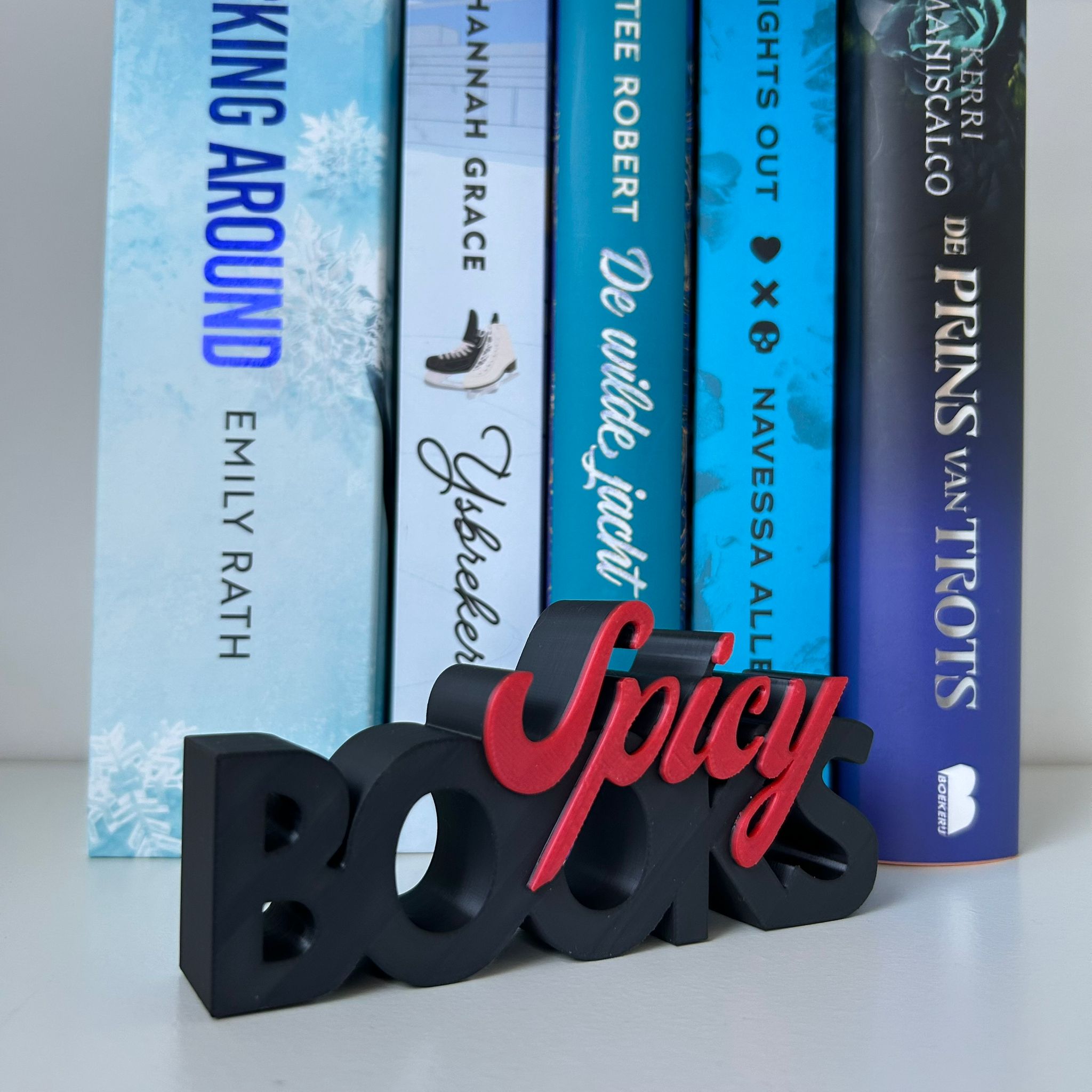 Word Art 'Spicy Books'