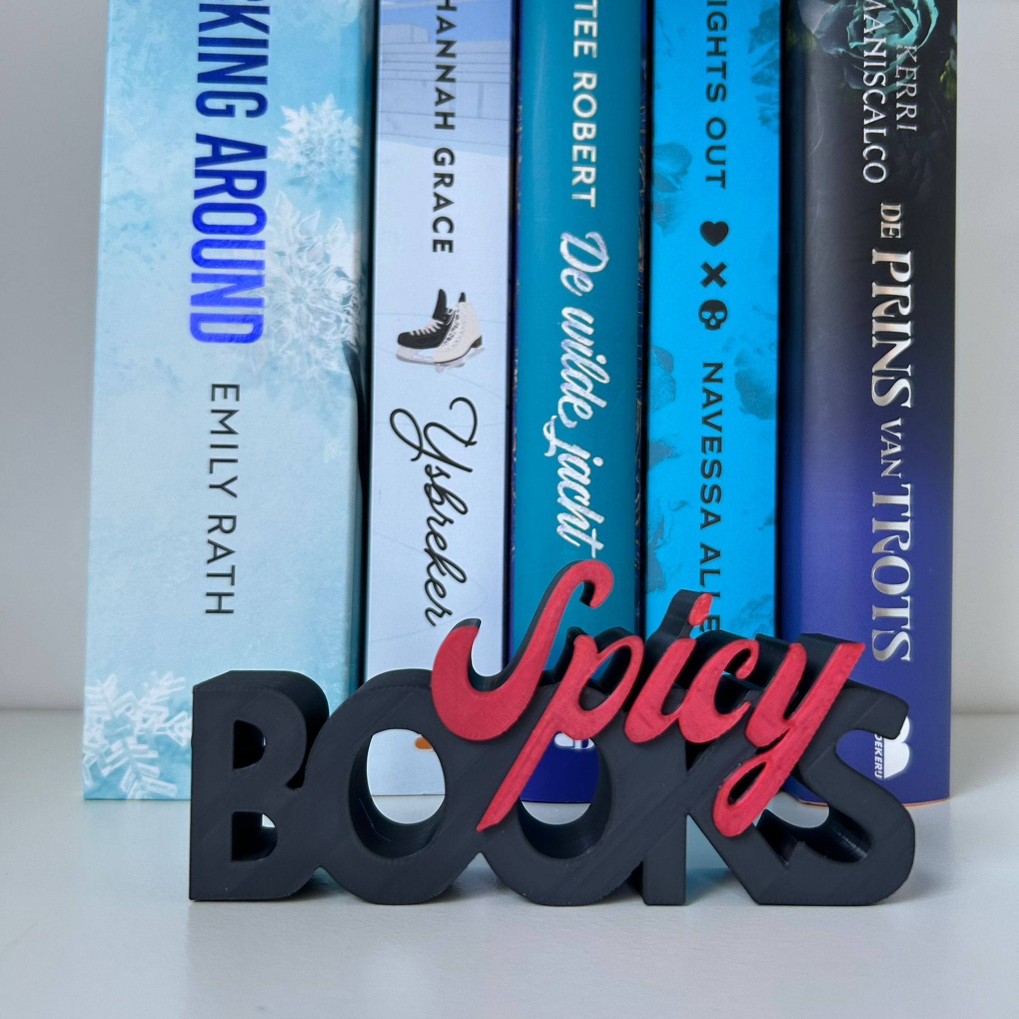 Word Art 'Spicy Books'