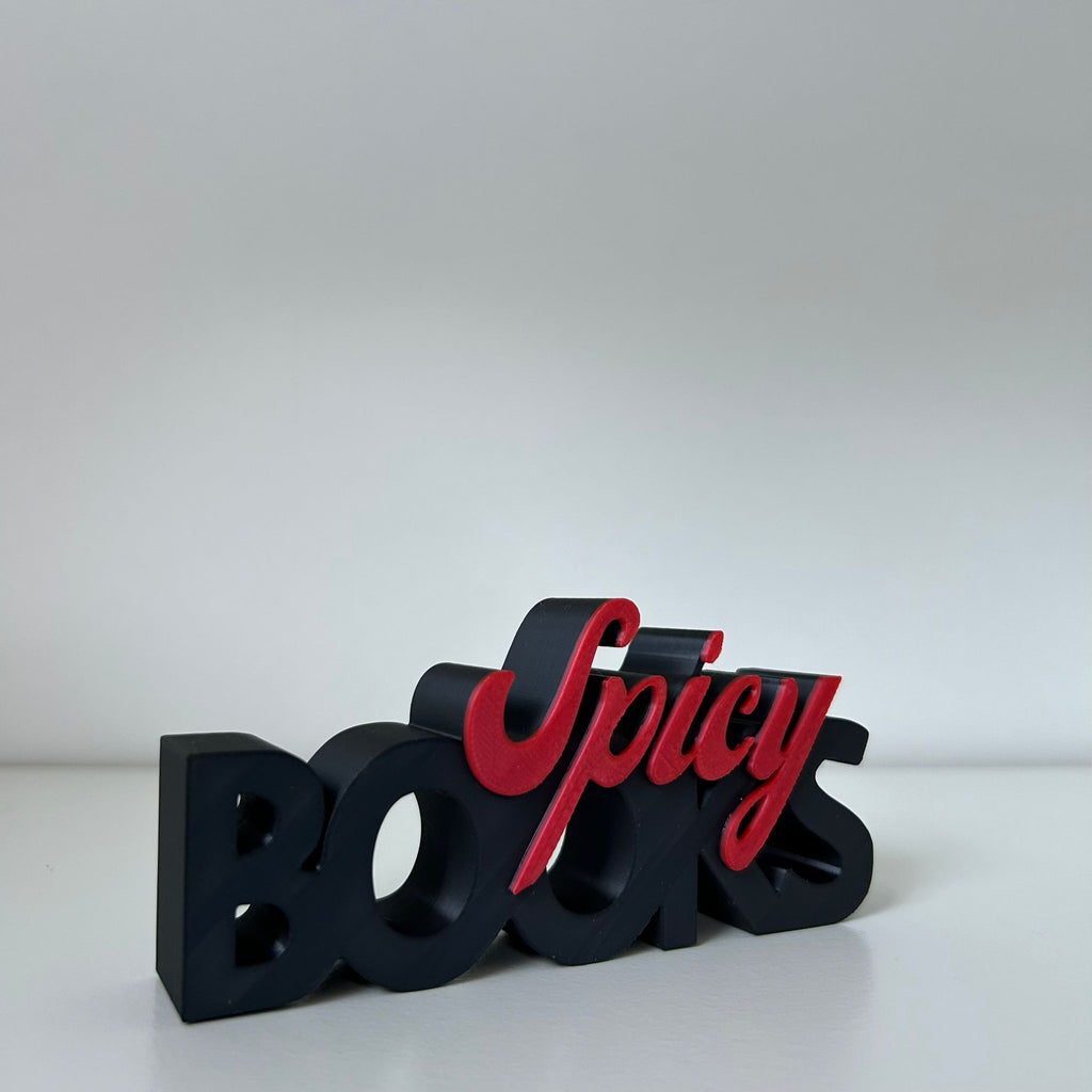 Word Art 'Spicy Books'