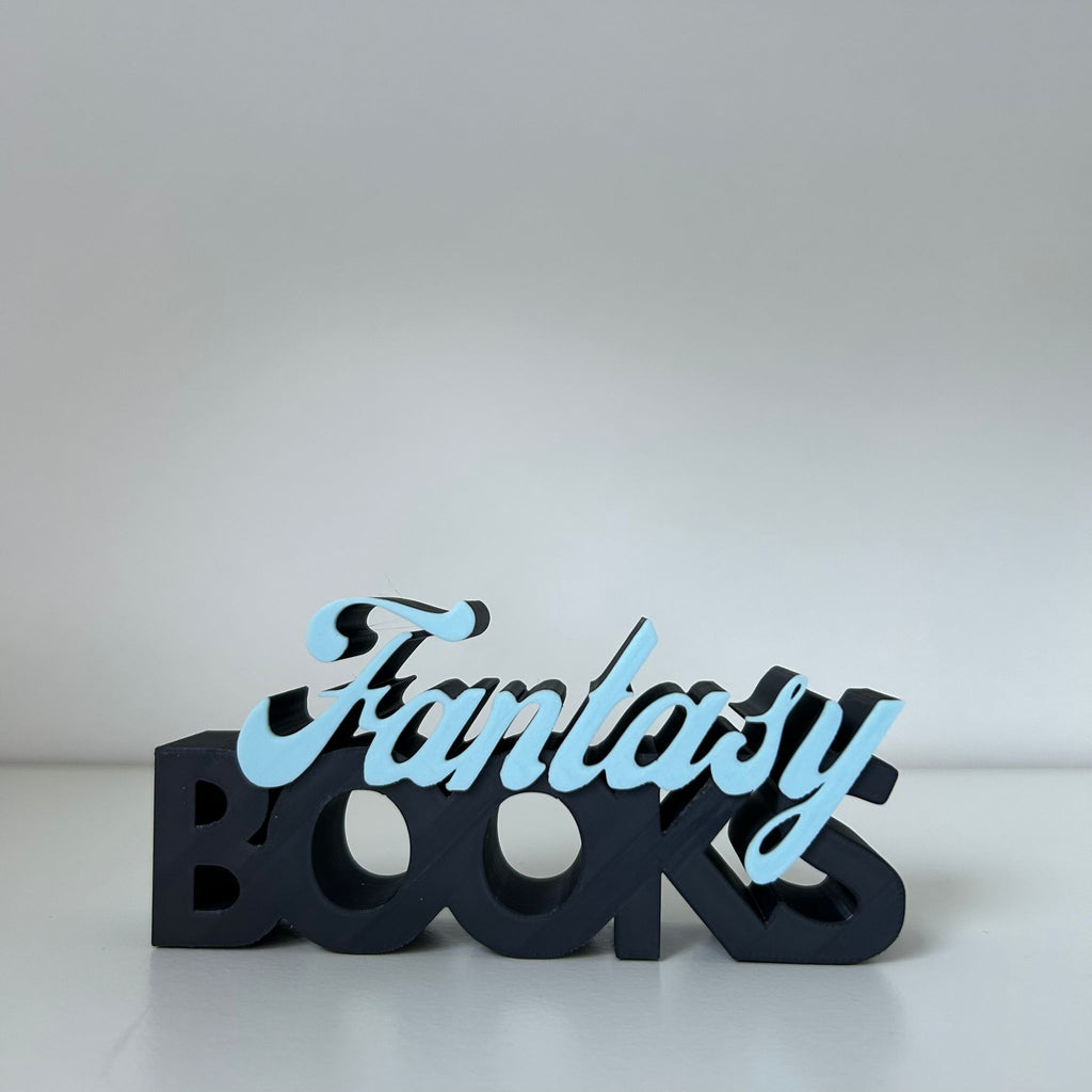 Word Art 'Fantasy Books'