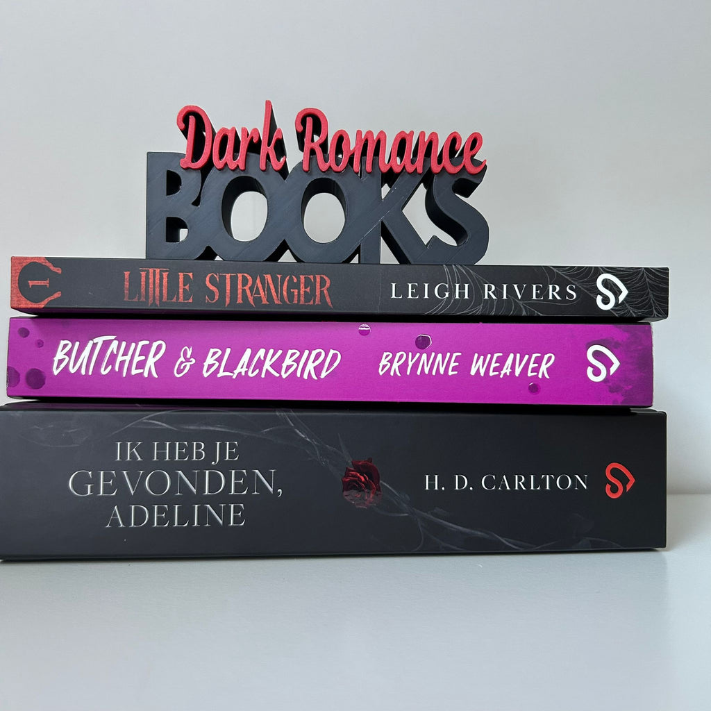 Word Art 'Dark Romance Books'