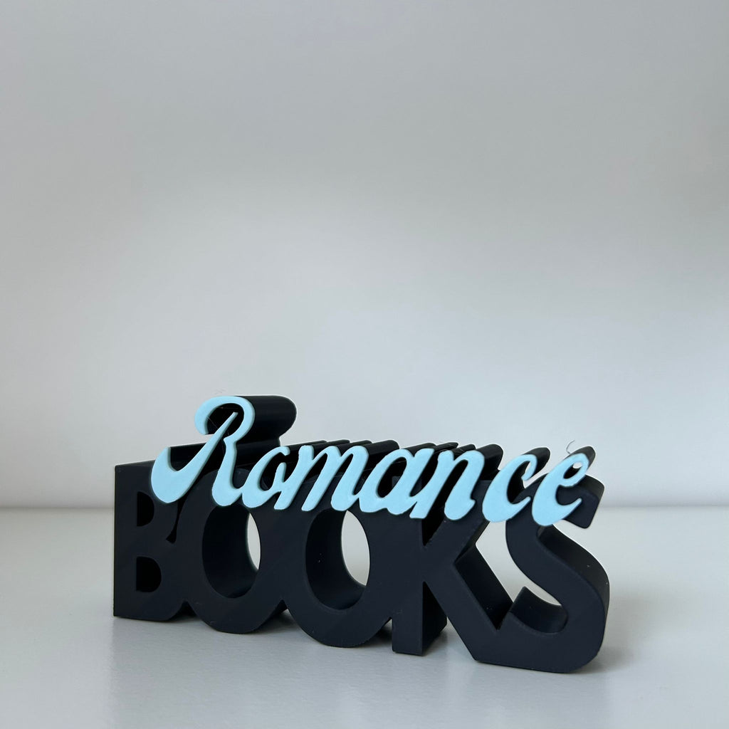 Word Art 'Romance Books'