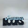 Word Art 'Romance Books'