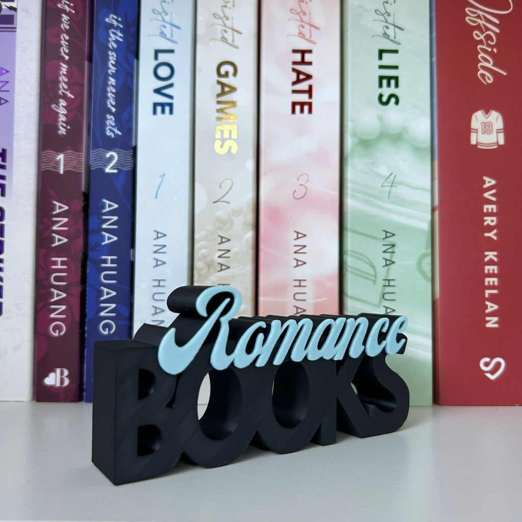 Word Art 'Romance Books'