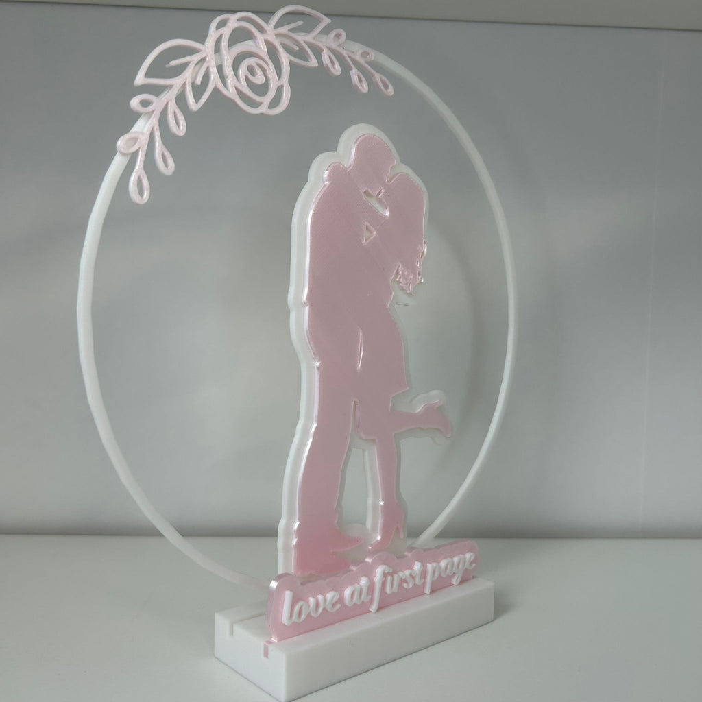 Love at First Page - Romantisch Decoratief Beeld