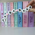 To Be Read - Friendship Bracelet bookshelf sign