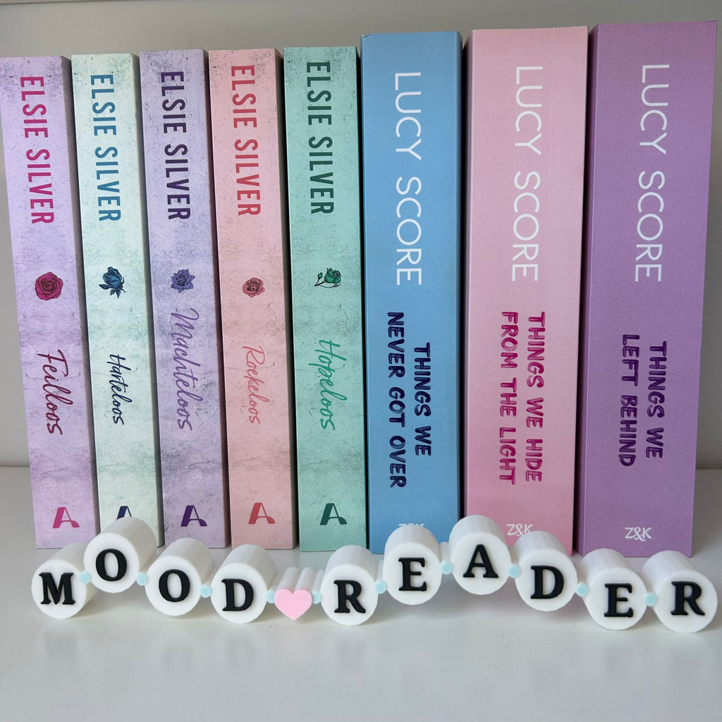 Mood Reader - Friendship Bracelet bookshelf sign