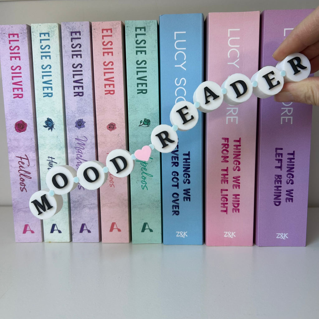 Mood Reader - Friendship Bracelet bookshelf sign