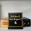 But does it have dragons? - Fantasy bookshelf decor