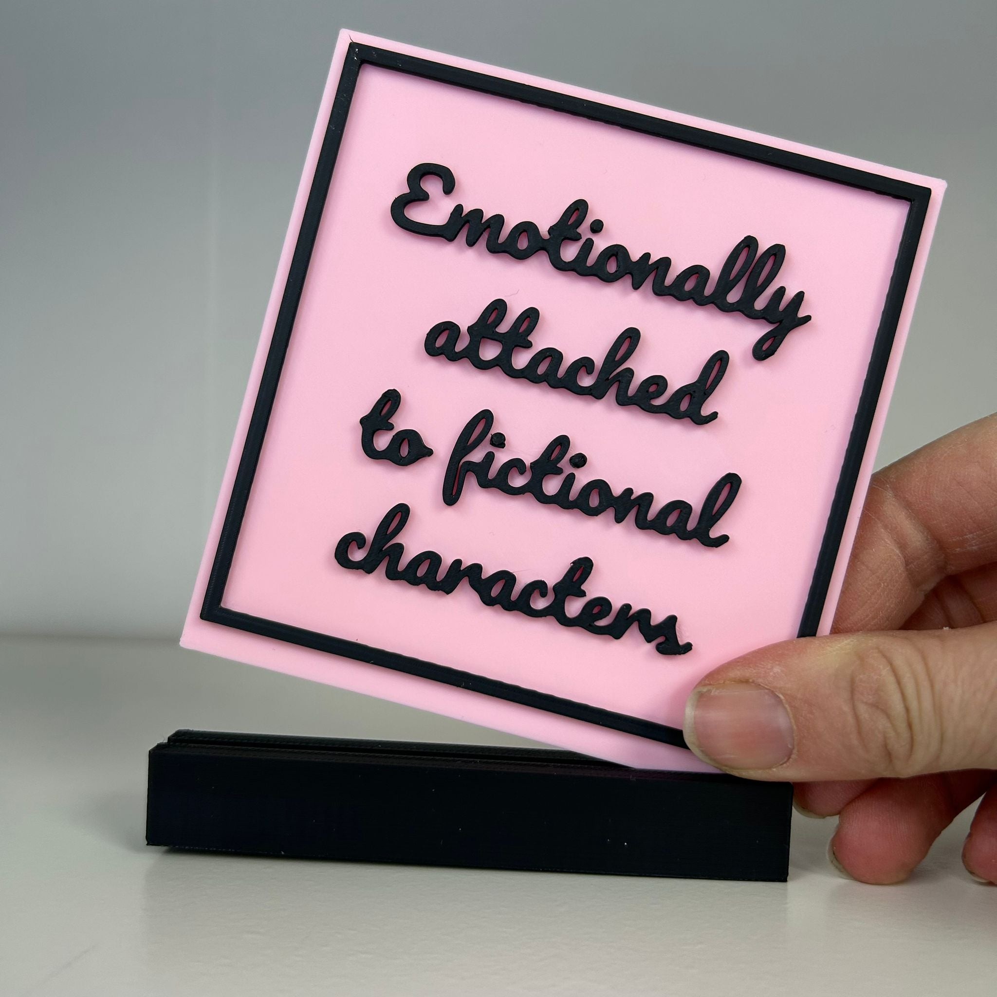 Emotionally Attached to Fictional Characters | Bookish shelf decor