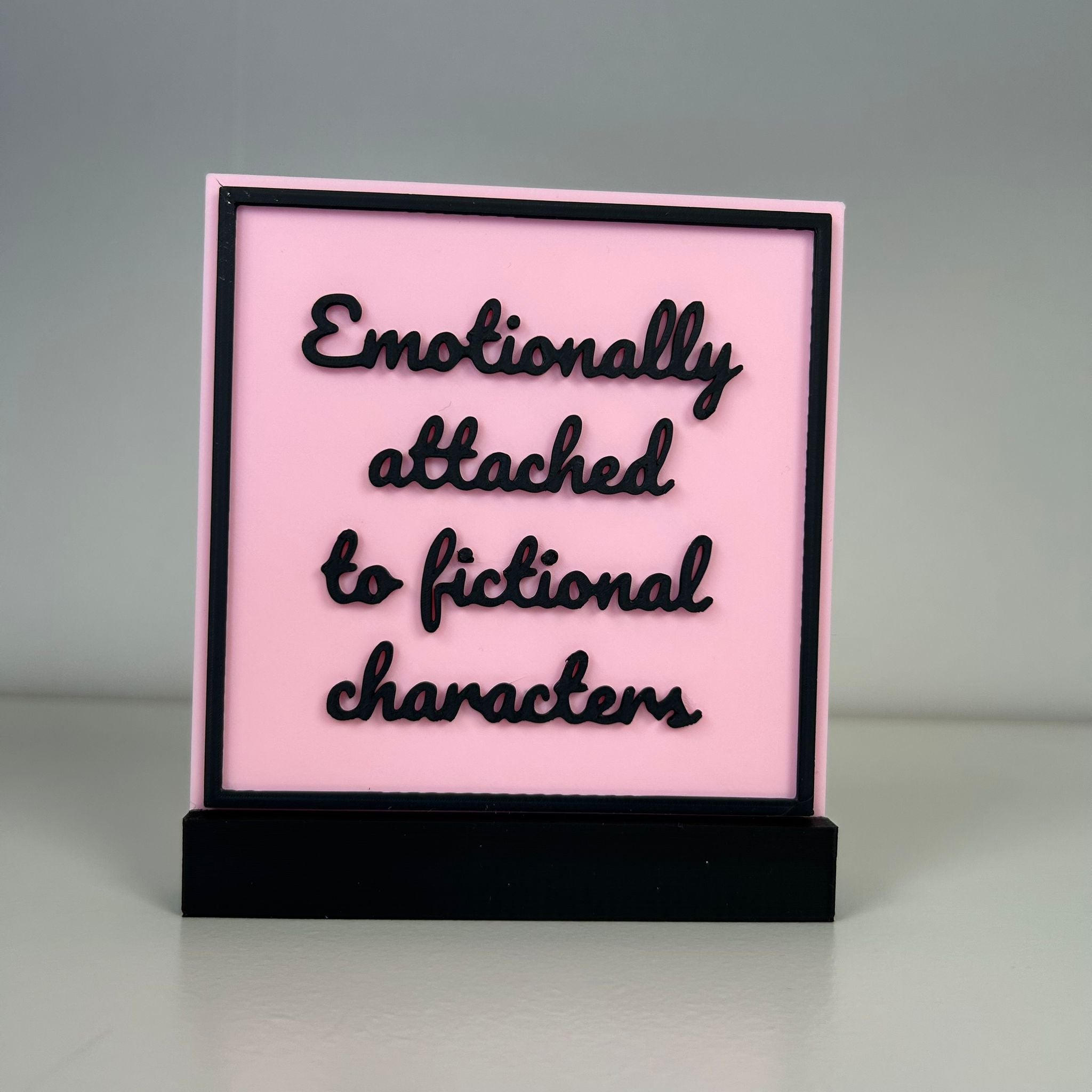 Emotionally Attached to Fictional Characters | Bookish shelf decor