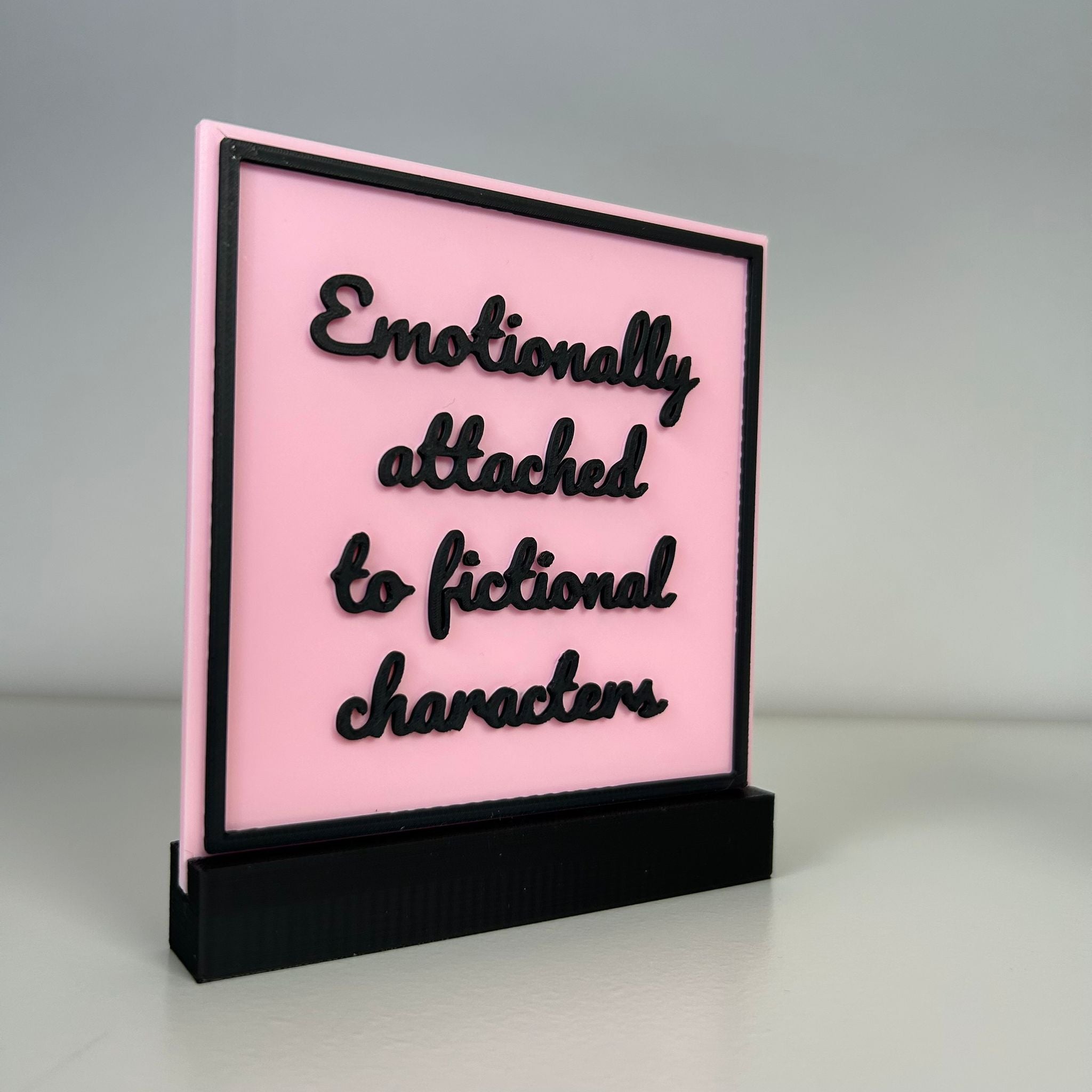 Emotionally Attached to Fictional Characters | Bookish shelf decor