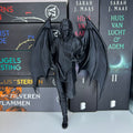 Illyrian Warrior / High Lord Bookshelf Figure – Fantasy Reader Decor – Winged Book Lover
