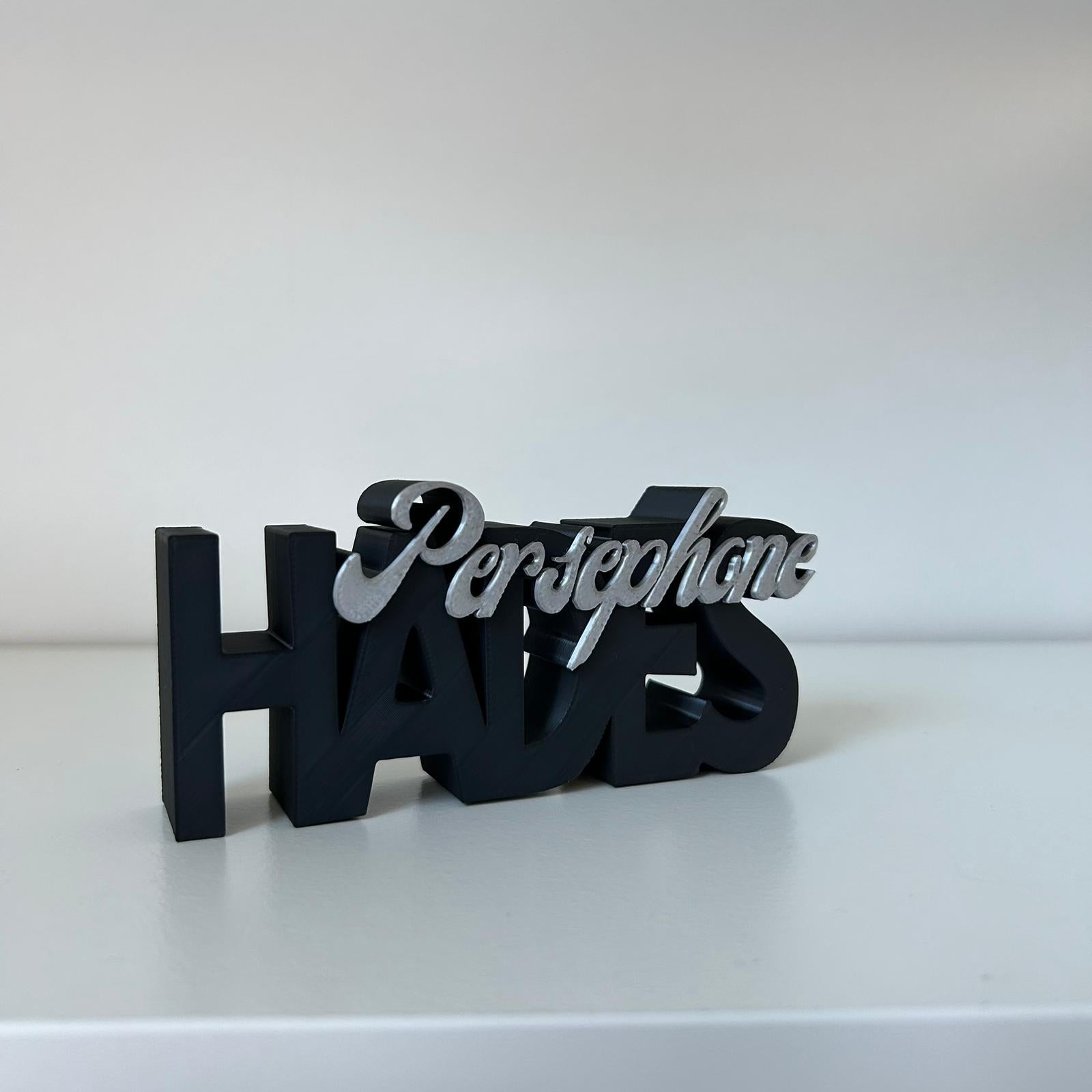 Word Art 'Hades Persephone'