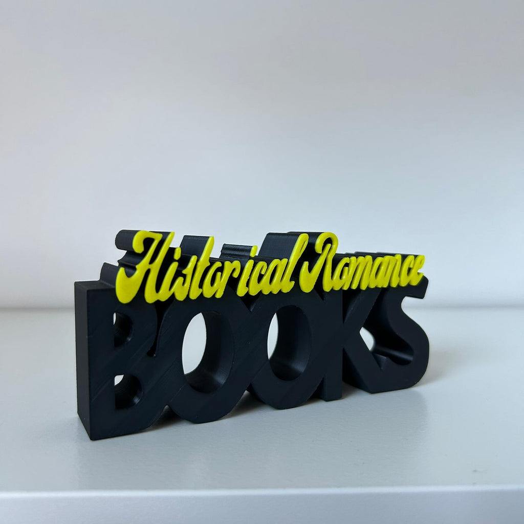 Word Art 'Historical Romance Books'