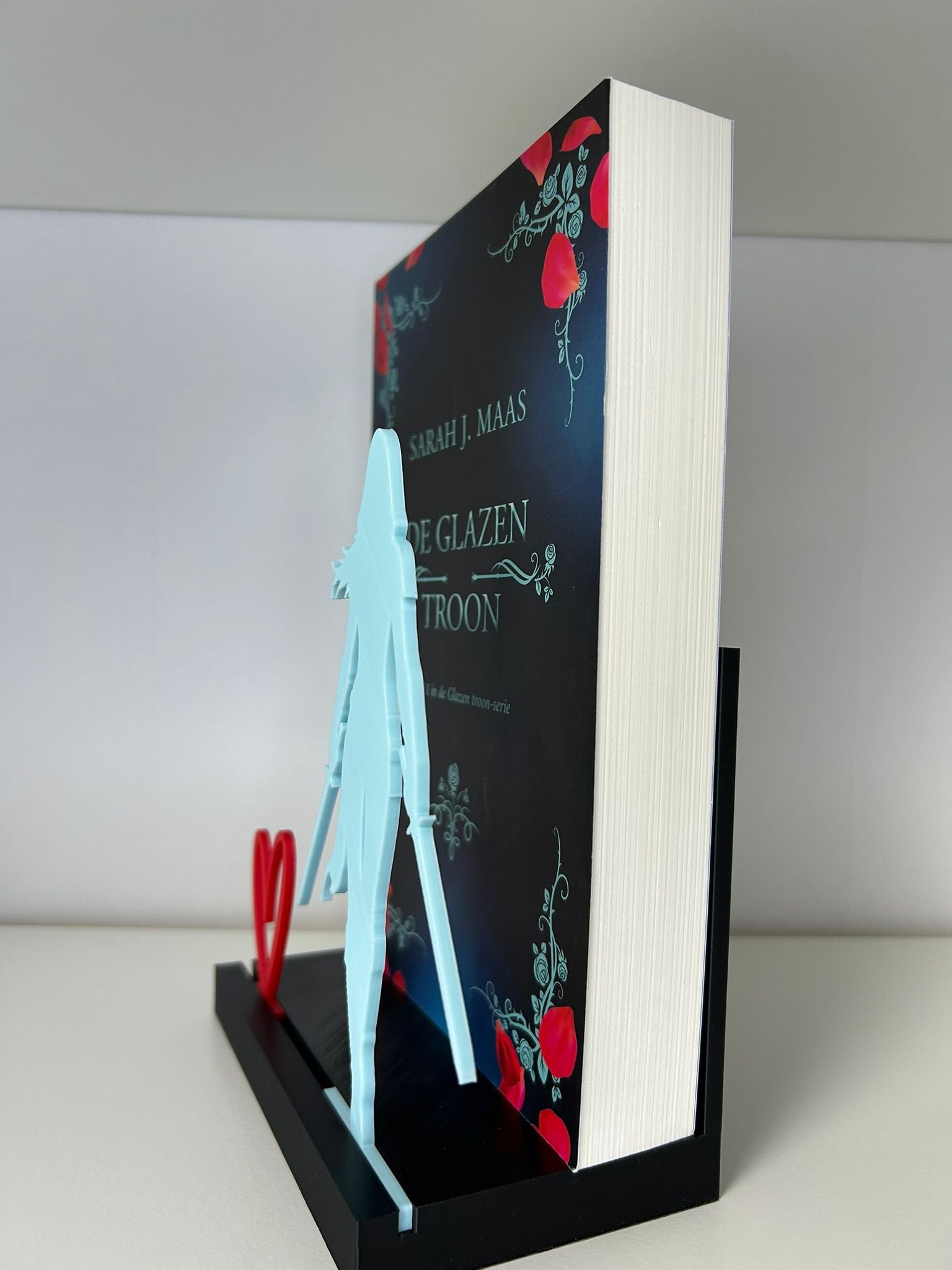 Boekensteun met Ornamenten - Glazen Troon Geïnspireerd