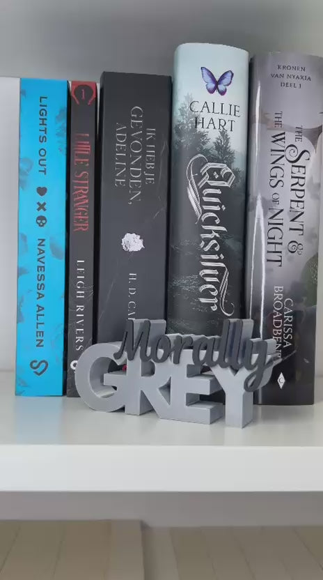 Word Art 'Morally Grey'